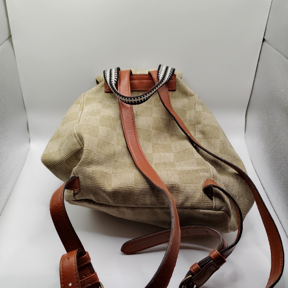 Universal Thread Checkered Mini Backpack - image 3